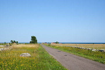 Image showing Country road