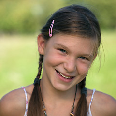 Image showing Smiling girl