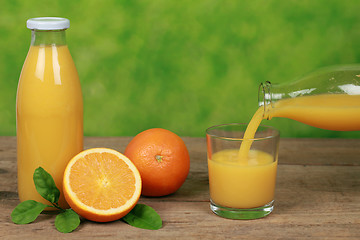 Image showing Orange juice