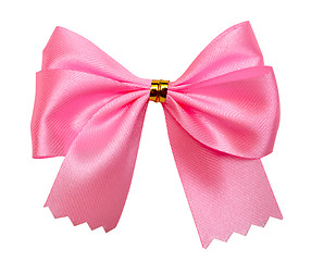 Image showing pink bow