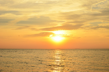 Image showing sunset