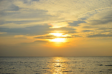 Image showing sunset