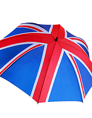 Image showing Union Jack umbrella