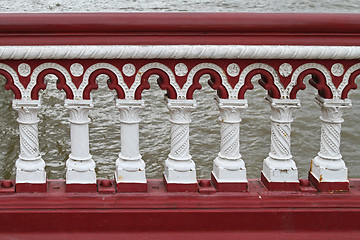 Image showing Bridge fence