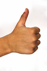 Image showing Thumbs up