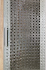 Image showing Glass door