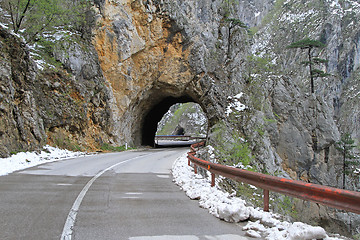 Image showing Mountain road