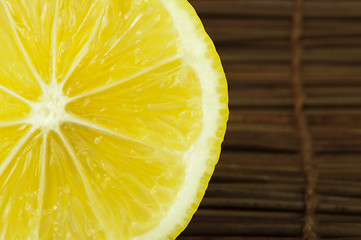 Image showing Lemon close up