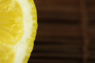 Image showing Lemon close up