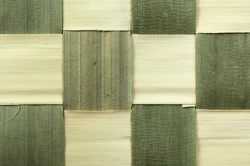 Image showing Background of bamboo strips