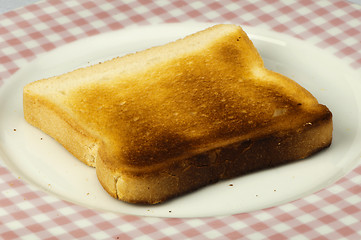 Image showing Toasted bread