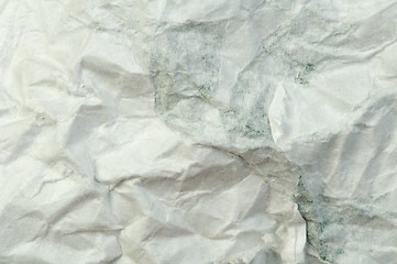 Image showing Background of old crumpled paper