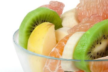 Image showing Fruit salad with citrus