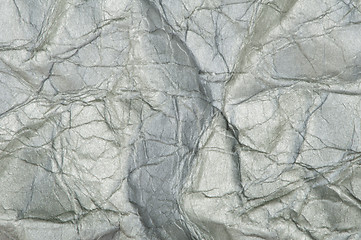 Image showing Background of old crumpled paper