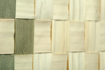 Image showing Background of bamboo strips