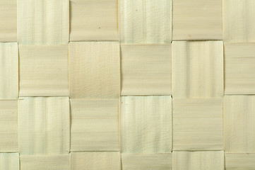 Image showing Background of bamboo strips