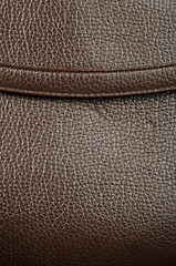 Image showing Background of real leather