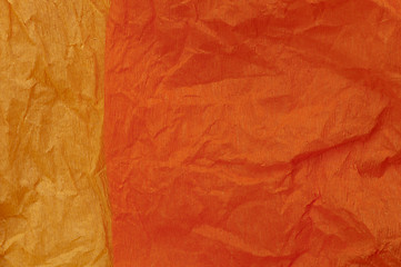 Image showing Background of old crumpled paper