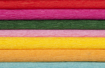 Image showing Multicolored papers