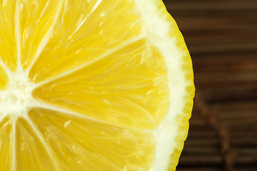 Image showing Lemon close up