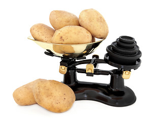 Image showing Baking Potatoes