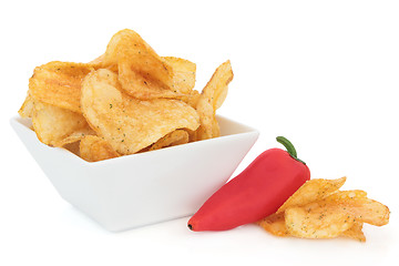 Image showing Chili Potato Crisps