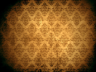 Image showing Damask Background