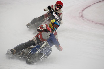 Image showing Ice speedway