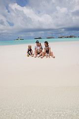 Image showing happy family on vacation