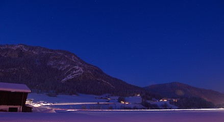 Image showing mountain winter landscape