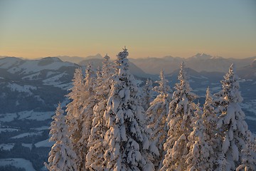 Image showing mountain winter landscape