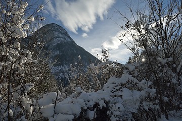 Image showing mountain winter landscape