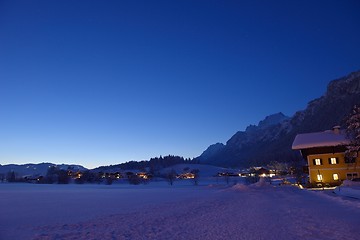 Image showing mountain winter landscape