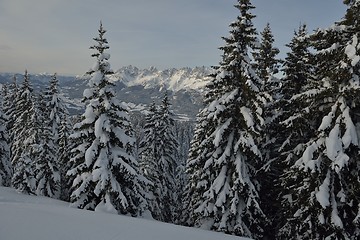 Image showing mountain winter landscape