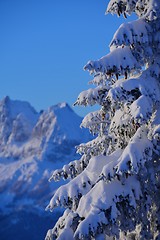 Image showing mountain winter landscape