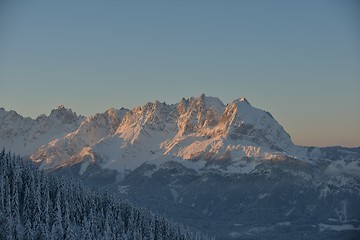 Image showing mountain winter landscape