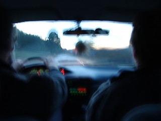 Image showing Driving