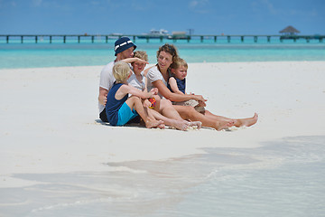 Image showing happy family on vacation