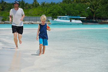 Image showing happy family on vacation