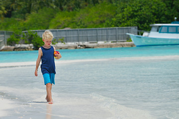 Image showing happy family on vacation