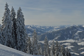 Image showing mountain winter landscape