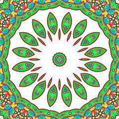 Image showing Colored mandala