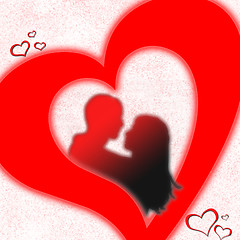 Image showing Lovers heart