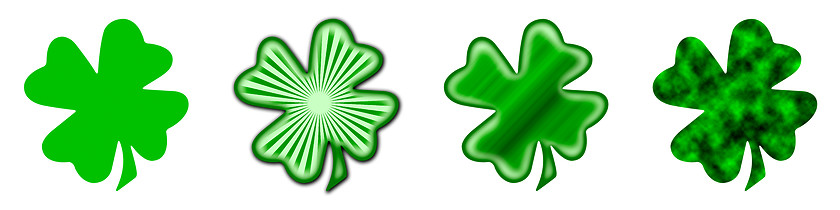 Image showing Big Saint Patrick's shamrock