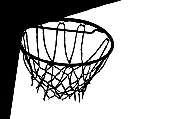 Image showing Basket silhouette