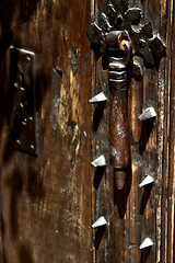 Image showing Door metal studs