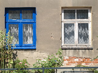 Image showing Windows blue white