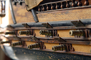 Image showing Ship model closeup