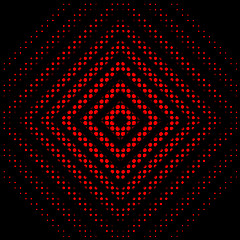 Image showing Abstract dots squares