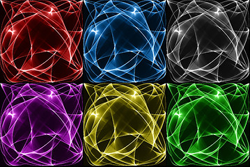 Image showing Abstract background set